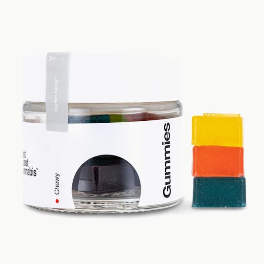 East Coast Cannabis - Gummies 100mg/10pk - 1