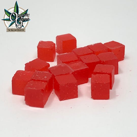 Organic Goods - 100mg Strawberry Hard Candy - 1