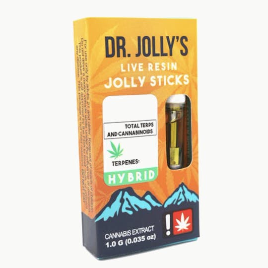 Dr. Jolly's - Sherbert Jolly Stick (Live Resin) Cartridge - 1