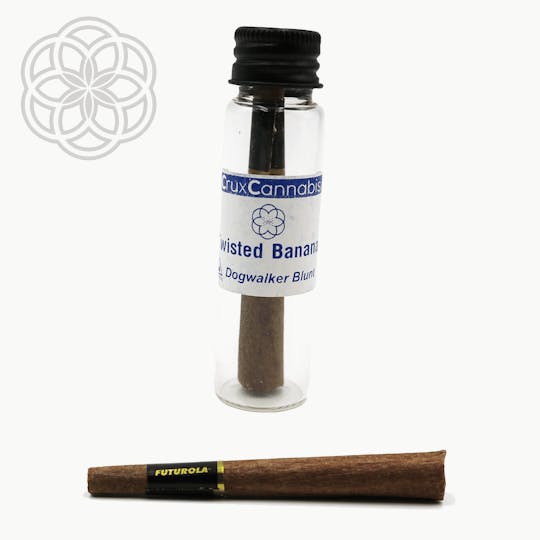 Crux Cannabis - Blunt Dog Walker - Twisted Bananas .75g - 1