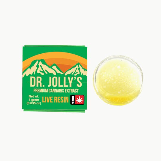 Dr. Jolly's - Jamaican Pearl x Dutch Kush Live Resin - 1