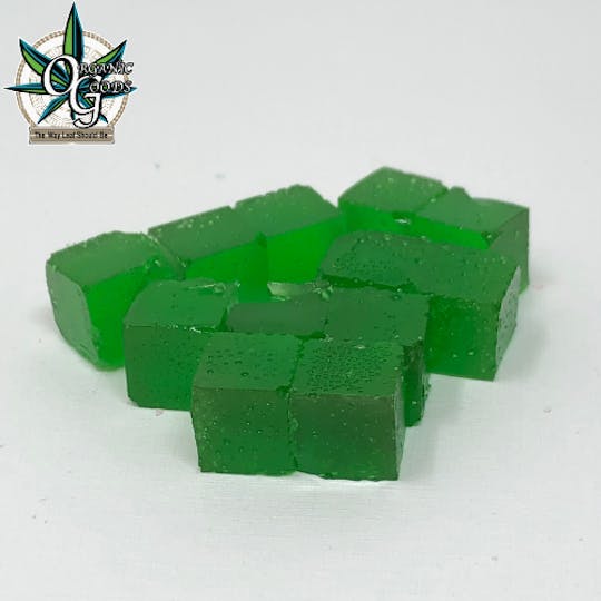 Organic Goods - 200mg Green Apple Hard Candy - 1
