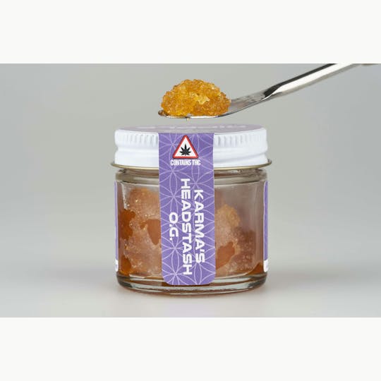 Ripple Wellness - Concentrate- Live Resin Sugar - Karma's Headstash O.G. - 1