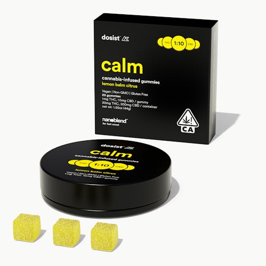 dosist - calm lemon balm citrus by dosist - 1