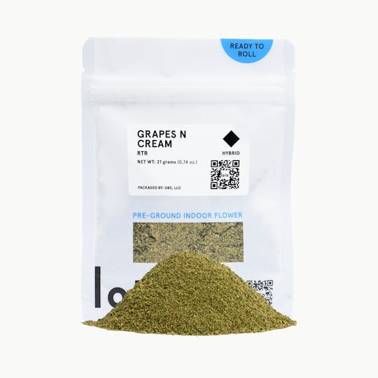 lolo - Grapes N Cream | Indoor Ready To Roll | 21g - 1