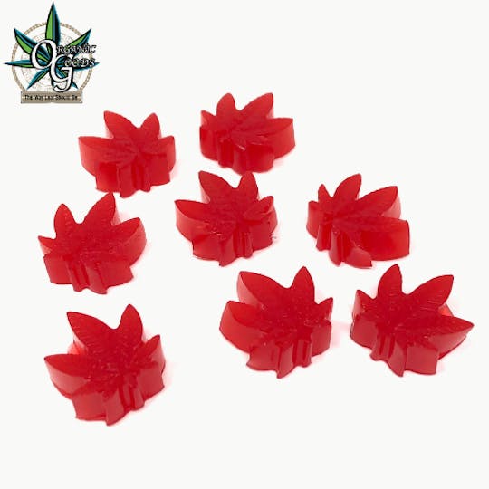Organic Goods - 200mg Strawberry Gummies - 1