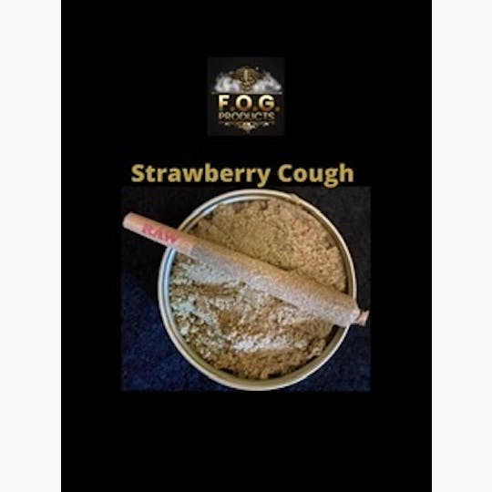 FOG Products - Strawberry Cough Premium Kief Rolled Burner 1G+ - 1