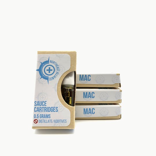 Northeast Alliance - 0.5 Gram Cured Sauce Carts (Mac) - 1