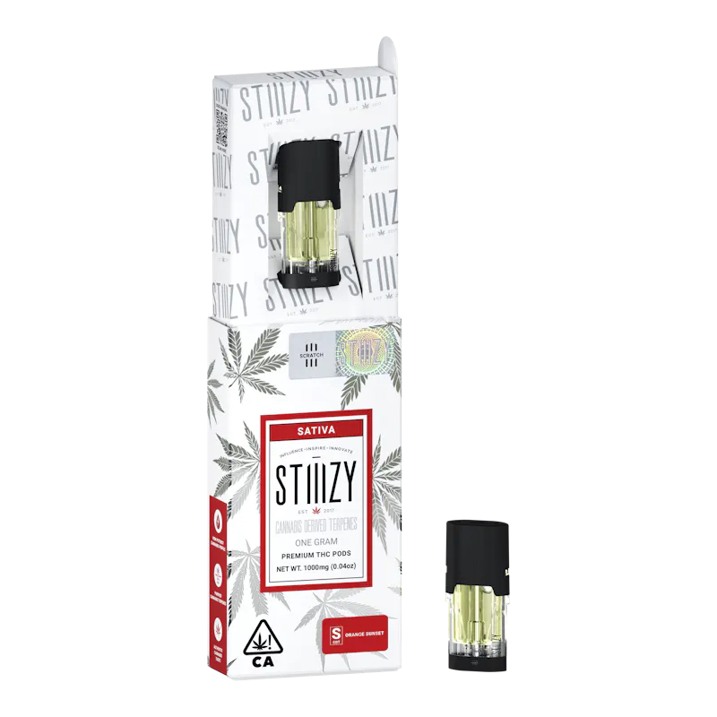 Stiiizy Orange Sunset CDT Pod 1g pod