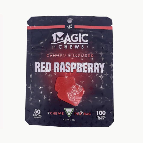 Magic Cannabis - Magic Edibles Red Raspberry Gummies - 1