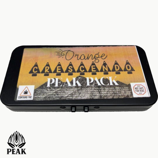 Peak Maine Cannabis - Orange Crescendo Peak King Pack (6 King Pack) - 1
