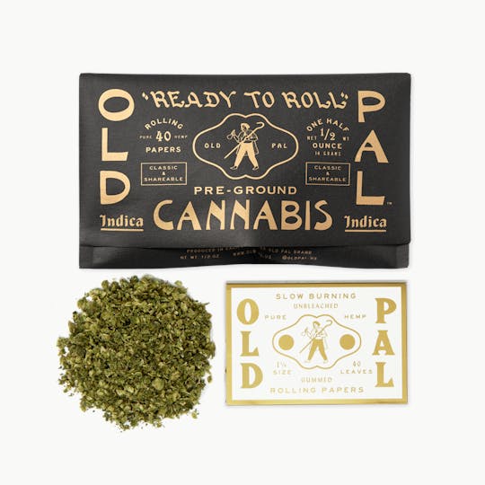 Old Pal - Ready To Roll Indica- .5oz / 14g -Grape Pie - 1