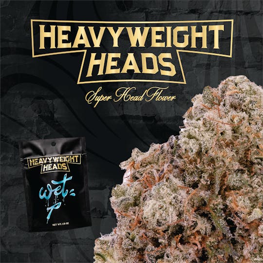 Heavyweight Heads - Wet P Pre-Packed 1/8th - 1
