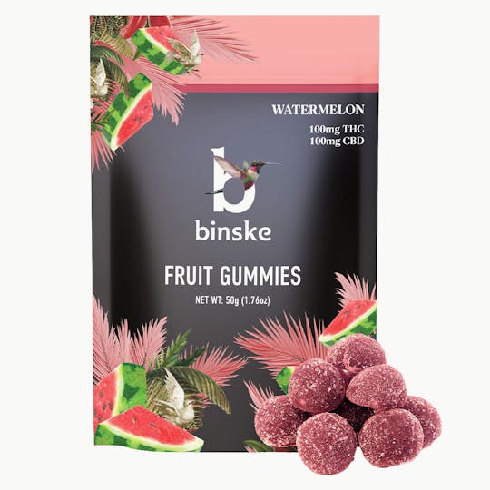 binske - Watermelon 1:1 Fruit Gummies - 1