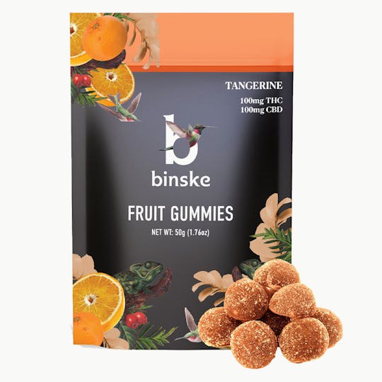 binske - Tangerine 1:1 Fruit Gummies - 1