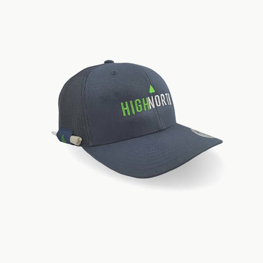 Wellness Connection - HIGHNORTH Trucker Hat — Navy - 1