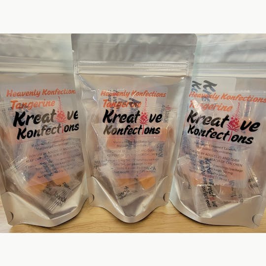 Kreative Konfections - Tangerine Heavenly Konfections | Indica | 100mg | 10pk - 1