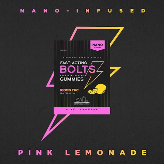 Detroit Edibles - Pink Lemonade Bolts - 1
