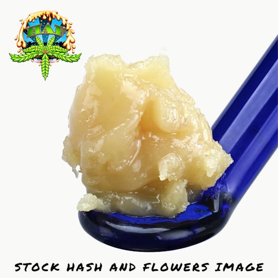 Hash and Flowers - Garlic Cake Premium Live Rosin - 1