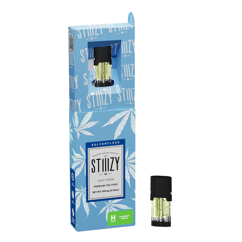 ridge - BLUEBERRY MUFFIN .5G Solventless Live Rosin Pod - STIIIZY pod