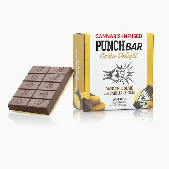 Punch Edibles & Extracts - Dark Chocolate Cookie Delight PunchBar - 1