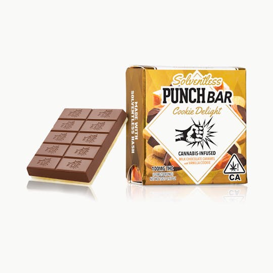 Punch Edibles & Extracts - Milk Chocolate Caramel Cookie Delight PunchBar - 1