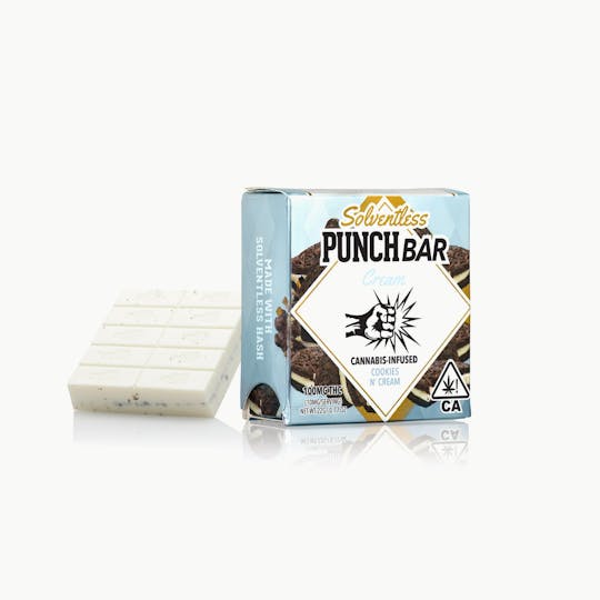 Punch Edibles & Extracts - Cookies N Cream White Chocolate PunchBar - 1