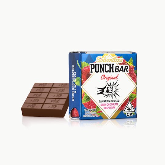 Punch Edibles & Extracts - Dark Chocolate Raspberry PunchBar - 1