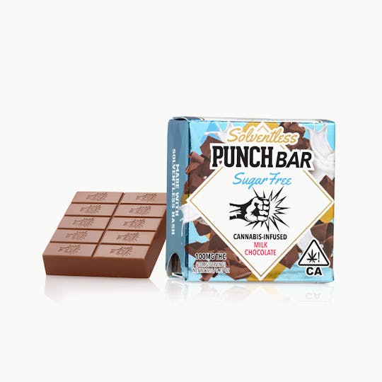 Punch Edibles & Extracts - Milk Chocolate Sugar Free PunchBar - 1