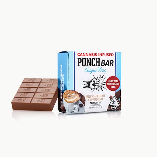 Punch Edibles & Extracts - Milk Chocolate Cappuccino Sugar Free PunchBar - 1