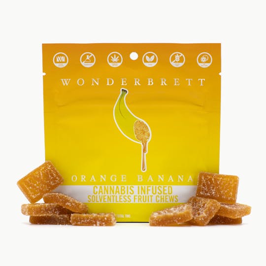 Wonderbrett - Orange Banana Fruit Chews (Solventless) - 1