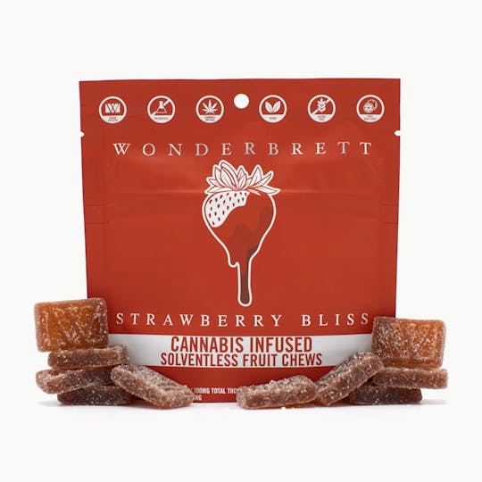 Wonderbrett - Strawberry Bliss Fruit Chews (Solventless) - 1