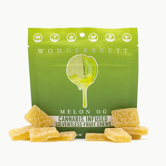 Wonderbrett - Melon OG Fruit Chews (Solventless) - 1