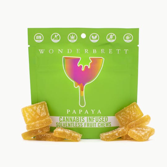 Wonderbrett - Papaya Fruit Chews (Solventless) - 1