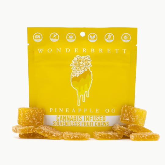 Wonderbrett - Pineapple OG - Fruit Chews (Solventless) - 1