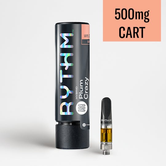 RYTHM - RYTHM Hybrid Full Spectrum Vape Cartridge Plum Crazy 500mg - 1