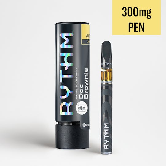 RYTHM - RYTHM High-CBD Hybrid Full Spectrum Vape Pen Doc Brownie 300mg - 1