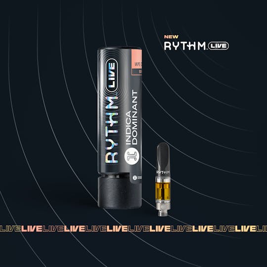 RYTHM - RYTHM LIVE Indica Dominant Vape Cartridge Banana Cream 500mg - 1