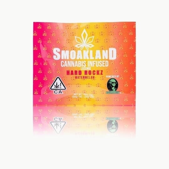 Smoakland - Hard Rock Lozenge - Watermelon - 10mg - 1