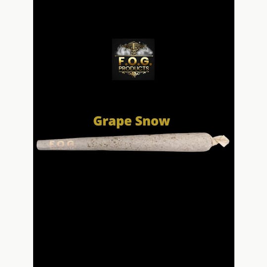 FOG Products - Grape Snow pre roll 1G+*read description* - 1