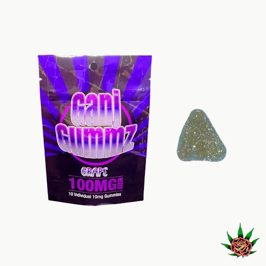Eden Rose Processing - Ganj Gummz 100mg - Grape - 1
