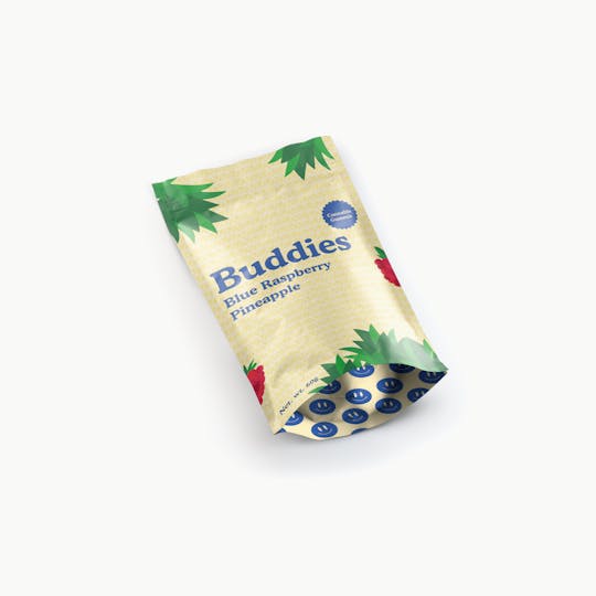 Friend Jen and Co - Buddies Gummi's • Blue Raspberry Pineapple - 1
