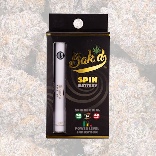 Bak'd - Bak'd Spin Battery -White - 1