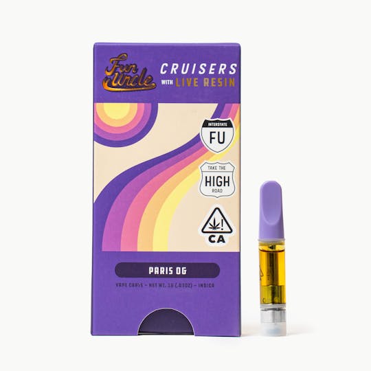 Fun Uncle - Cruisers w/Live Resin - Paris OG - 1g - 1