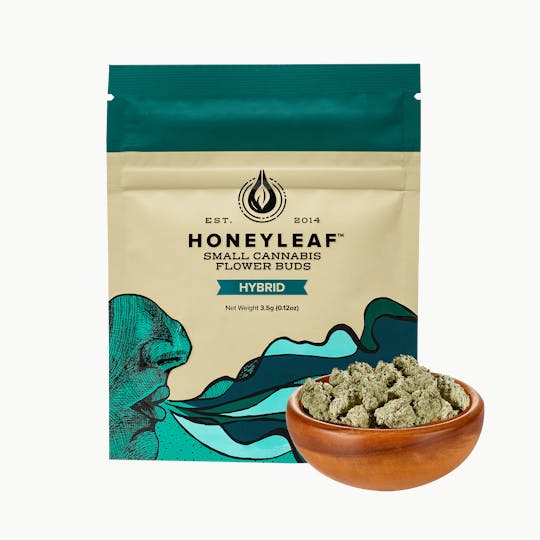 Honeyleaf - Small Cannabis Flower Buds (3.5G) - Hybrid - 1