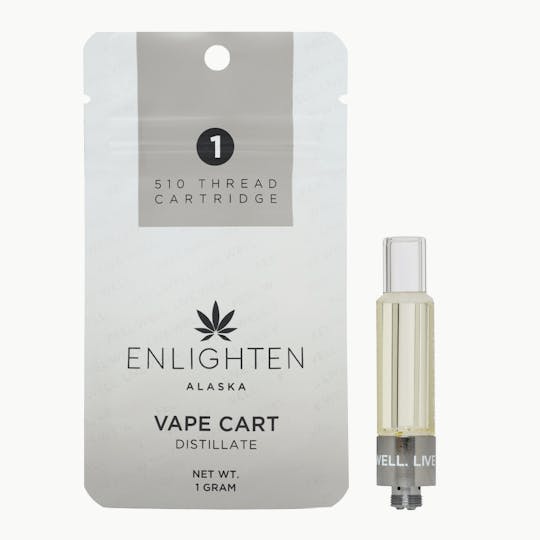Enlighten - Watermelon Zkittles Distillate Cartridge - 1g - 1