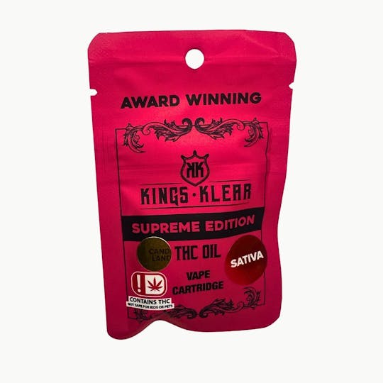 Kings Klear - Kings Klear Candyland 1g Cartridge - 1