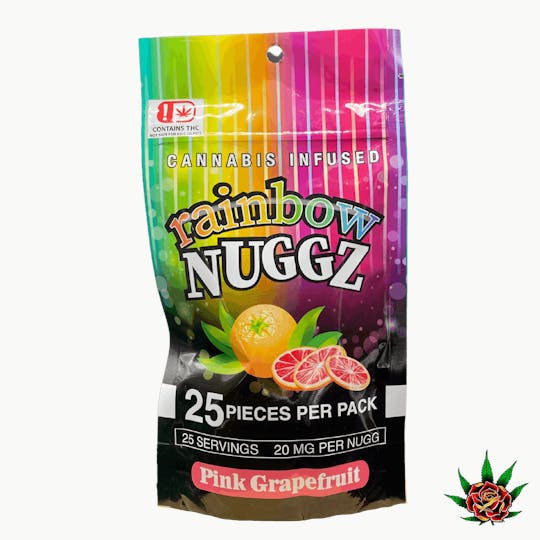 Eden Rose Processing - Rainbow Nuggz 500mg - Pink Grapefruit - 1