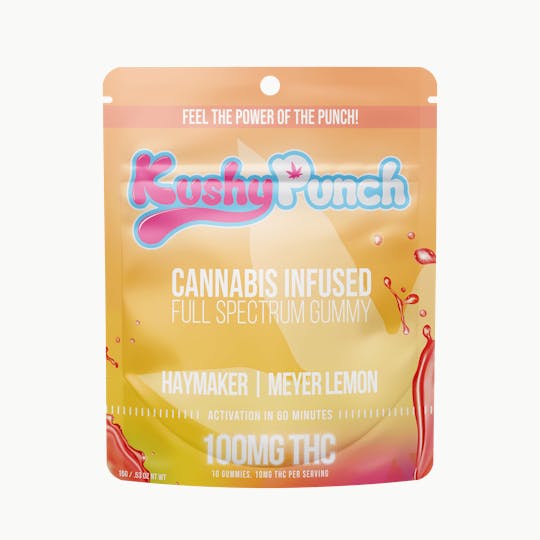 Kushy Punch - Kushy Punch - Hybrid Haymaker Gummy 100mg - 1
