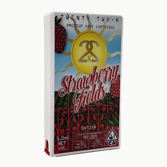 Twenty Two K / 22k - 22K - Strawberry Fields - Cartridge - 1.0ml - 1